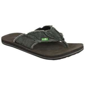 Sanuk Sandals | Sanuk Fraid Fault Line Flip Flops - Chr