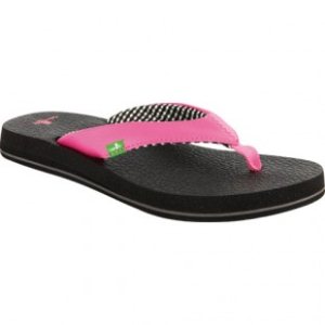 Sanuk Sandals | Sanuk Yoga Mat Womens Flip Flops - Pink