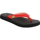 Sanuk Sandals | Sanuk Yoga Mat Womens Flip Flops - Red