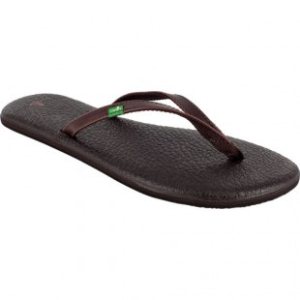 Sanuk Sandals | Sanuk Yoga Spree Womens Flip Flops - Brown