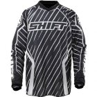 Shift Jersey | Shift Assault Mx Jersey - Black Pinstripe