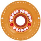 Speed Demons Wheels | Speed Demons Bomber Softie 62Mm Skateboard Wheels - Orange White