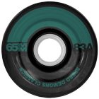 Speed Demons Wheels | Speed Demons Classics Softie 65Mm Skateboard Wheels - Clear Black Teal