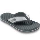 The North Face Sandals | North Face Base Camp Womens Flip Flops - White Zinc Grey