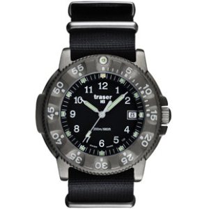 Traser H3 Watch | Traser H3 P6506 Commander 100 Titanium - Nato Strap