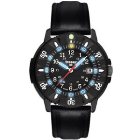 Traser H3 Watch | Traser H3 P6508 Code Blue Watch - Leather Strap