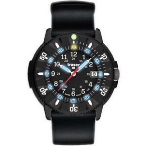 Traser H3 Watch | Traser H3 P6508 Code Blue Watch - Silicon Strap
