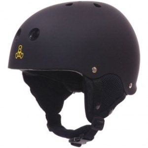 Triple 8 Helmets | Triple 8 Audio Skate Helmet - Black Rubber