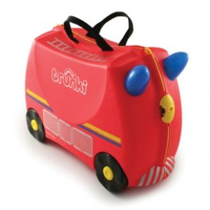 Trunki Luggage | Trunki Freddie Kids Suitcase - Red