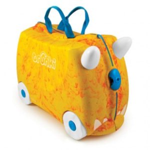 Trunki Luggage | Trunki Trunkisaurus Rox Kids Suitcase - Orange