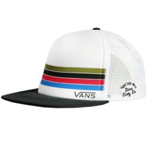 Vans Cap | Vans Pista Trucker Cap - White