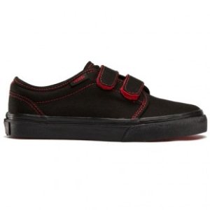 Vans Kids Shoes | Vans Kids 106 Vulcanized Shoe - Black Red