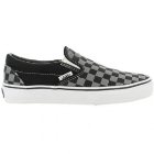 Vans Kids Shoes | Vans Kids Classic Slip On Shoe - Black Pewter Checkerboard