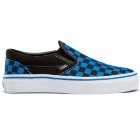 Vans Kids Shoes | Vans Kids Classic Slip On Shoe - Brilliant Blue Checkerboard