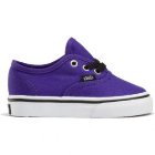 Vans Shoe | Vans Authentic Toddler Shoe - Dark Purple True White