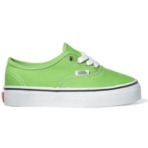 Vans Shoe | Vans Authentic Toddler Shoe - Jasmine Green True White