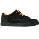 Vans Shoe | Vans Youth Baxter Shoe - Sketch Check Black Orange Black