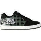 Vans Shoe | Vans Youth Widow Slim Shoe - Box Plaid Black Charcoal