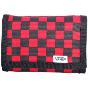 Vans Wallets | Vans Slipped Wallet - Black Red