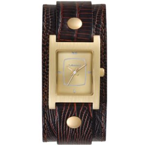 Vestal Watch | Vestal Electra Watch - Brown Gold