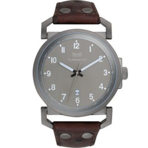 Vestal Watch | Vestal Observer Watch - Brown ~ Gun ~ Gun