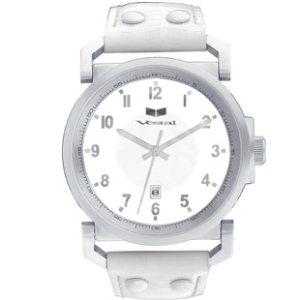 Vestal Watch | Vestal Observer Watch ~ White ~ Silver - White