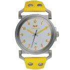 Vestal Watch | Vestal Observer Watch - Yellow Silver Silver
