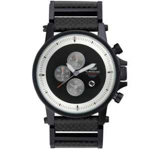 Vestal Watch | Vestal Plexi Watch - Snake Black ~ Polished Black