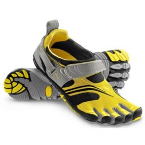 Vibram Five Fingers | Vibram 5 Fingers Mens Komodo Sport - Yellow Silver Grey