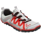 Vivo Barefoot Shoes | Vivo Barefoot Breatho Trail Shoes - Light Grey Red