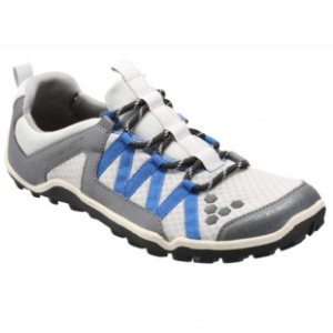 Vivo Barefoot Shoes | Vivo Barefoot Breatho Trail Shoes - Light Grey Royal Blue