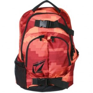 Volcom Backpack | Volcom Equilibrium Rucksack - Red Combo
