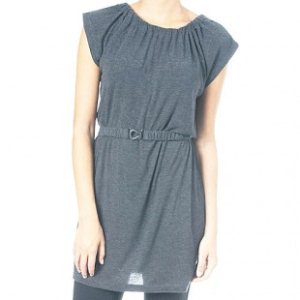 Volcom Dress | Volcom Wild Side Elasicated Dress - Grey Vintage