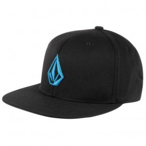 Volcom Hat | Volcom The Stone Jfit Flexifit Hat - Bright Blue