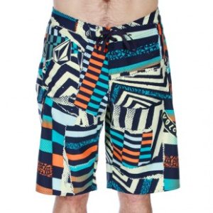 Volcom Shorts | Volcom Maguro Print Boardshorts - Yellow