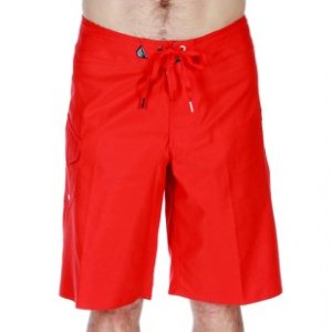 Volcom Shorts | Volcom Maguro Solid Boardshorts - Drip Red