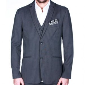 Volcom Suits | Volcom Daper Stone Suit Blazer - Dark Grey