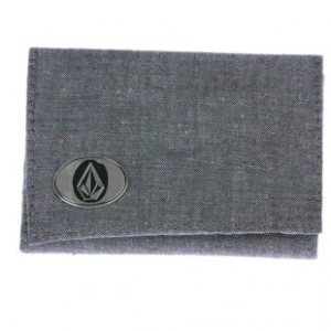 Volcom Wallet | Volcom Chosen 3Fold Cloth Wallet - Chambray
