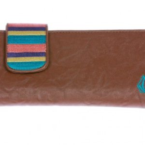 Volcom Wallet | Volcom Wrappers Delight Ladies Wallet - Dark Brown