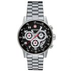 Wenger Watch | Wenger Commando Open Date Watch - Steel Bracelet