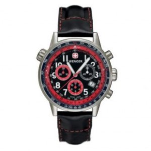 Wenger Watch | Wenger Commando Sr Watch - Leather Strap