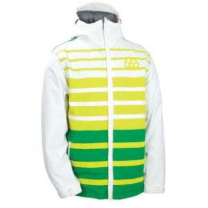 686 Jacket | 686 Mannual Block Snowboard Jacket - White