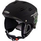 Alpina Ski Helmet | Alpina Grap Ski Helmet - Black Green Mat