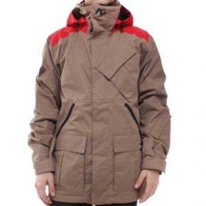 Analog Jacket | Analog Asset Snowboard Jacket - Ash Infrared