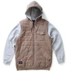 Analog Jacket | Analog Assignment Hooded Jacket - Ash Brown