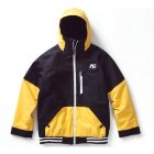 Analog Jacket | Analog Greed Snowboard Jacket - True Black Corp Yellow