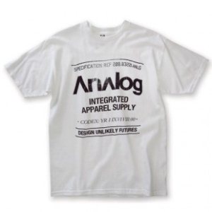 Analog T Shirt | Analog Robbed Basic T-Shirt - White