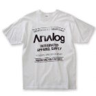 Analog T Shirt | Analog Robbed Basic T-Shirt - White