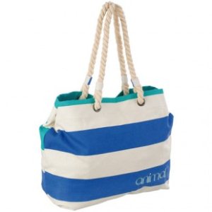 Animal Beach Bag | Animal Tulipa Beach Tote - Seaside Blue