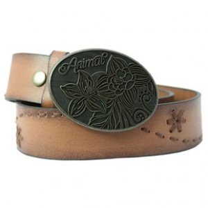 Animal Belt | Animal Clary Leather Belt - Tan